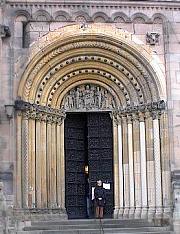 Bamberg - gewichtiges Domportal
