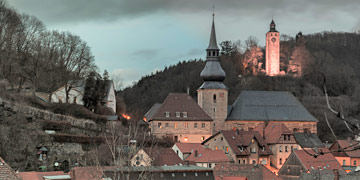 Bad Berneck abends