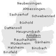 Orte im Stadtgebiet von Arnstein