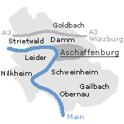 Aschffenburg Stadtteile