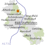 Orte im Stadtgebiet von Lichtenfels in Oberfranken