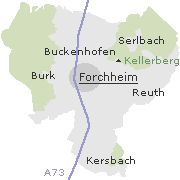 Orte im Stadtgebiet von Forchheim