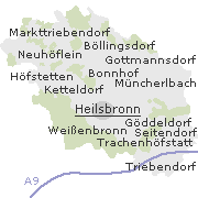 Orte im Stadtgebiet von Heilsbronn