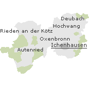 Orte im Stadtgebiet von Ichenhausen