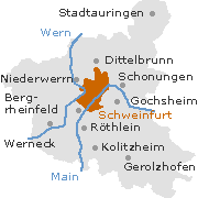 Schweinfurt Kreis in Unterfranken