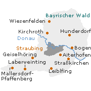 Straubing  Stadt und Kreis in Niederbayern