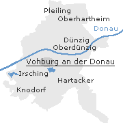 Orte im Stadtgebiet von Vohburg an der Donau
