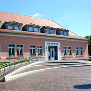 Das neuere Rathaus vo Premnitz