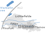 Orte im Stadtgebiet von Eberswalde