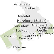 Orte im Stadtgebiet von Herzberg (Elster)