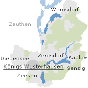 Orte im Stadtgebiet von Königs Wusterhausen