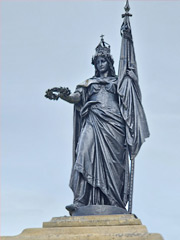 Germania-Denkmal in Lauchhammer-Mitte