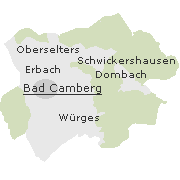 Orte im Stadtgebiet von Bad Camberg