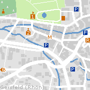 Stadtplan der Sehenswürdigkeiten der Innenstadt von Gersdorf
