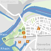 Markantes und Sehenswertes in der Innenstadt von Ginsheim-Gustavsburg