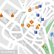Sehenswertes und Markantes in der Innenstadt von Grünberg
