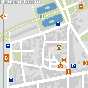 Markantes und Sehenswertes in der Innenstadt von Heusenstamm