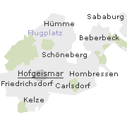 Orte im Stadtgebiet von Hofgeismar