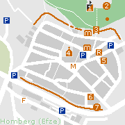 Sehenswertes und Markantes in der Innenstadt von Homberg (Efze)