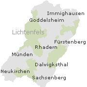 Orte im Stadtgebiet von Lichtenfels