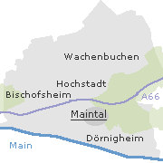Orte im Stadtgebiet von Maintal