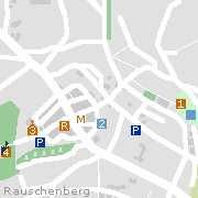 Sehenswertes und Markantes in der Innenstadt von Rauschenberg in Hessen