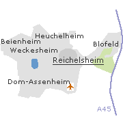 Orte im Stadtgebiet von Reichelsheim (Wetterau)