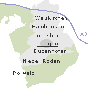 Orte im Stadtgebiet von Rodgau