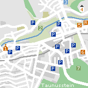 Sehenwertes und Markantes in der Innenstadt von Taunusstein