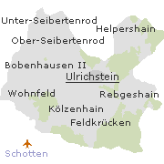 Orte im Stadtgebiet von Ulrichstein