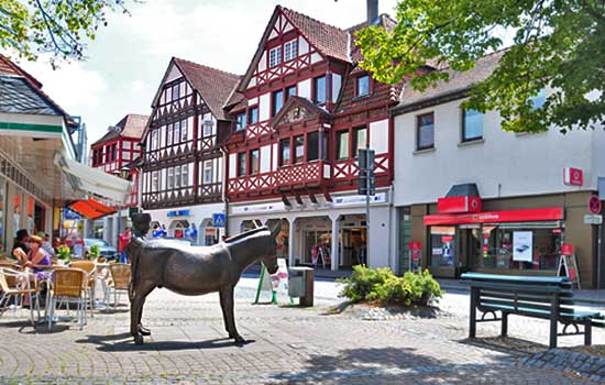 Schwalmstadt-Treysa, ein echt geschäftiges Örtchen