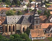 spätgotische Marienkirche von Büdingen