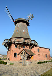 Goldbergs gastfreundliche Windmühle am Goldberger See
