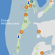 Orte auf der Insel Hiddensee