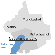 Neubrandenburg Stadtteile