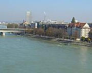 Basel, bedeutende Hafenstadt am Rhein