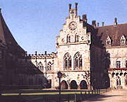 Burg Bentheims gotische Ecke