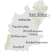 Orte im Stadtgebiet von Bad Grund