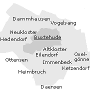 Buxtehude wichtige Orte im Stadtgebiet