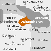 Umgebung von Delmenhorst in Niedersachsen