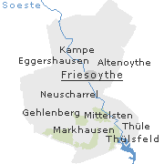 Orte im Stadtgebiet von Friesoythe