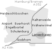 Langenhagen / Hannover, Stadtteile
