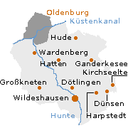 Oldenburg Kreis und Stadt in Niedersachsen