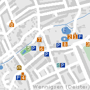 Sehenswertes und Markantes im Ortszentrum von Wennigsen (Deister)