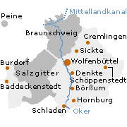 Wolfenbüttel Kreis in Niedersachsen