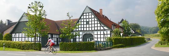 Die Gemeinde Essen liegt am Nordhang des Wiehengebirges
