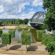 die Weser bei Rinteln