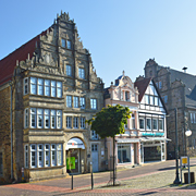 Stadthagen, Gebäude in Stile der Weserrenaissance