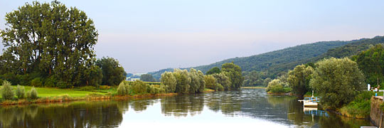 Vlotho und die Weser