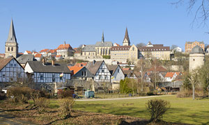 Warburg (Westf.), Blick auf die mittelalterliche Altstadt © runzelkorn